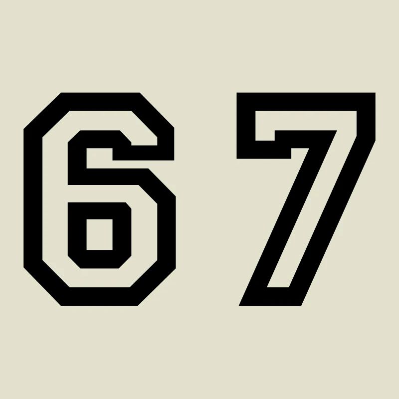 Nombre - 67 - Sixty Seven