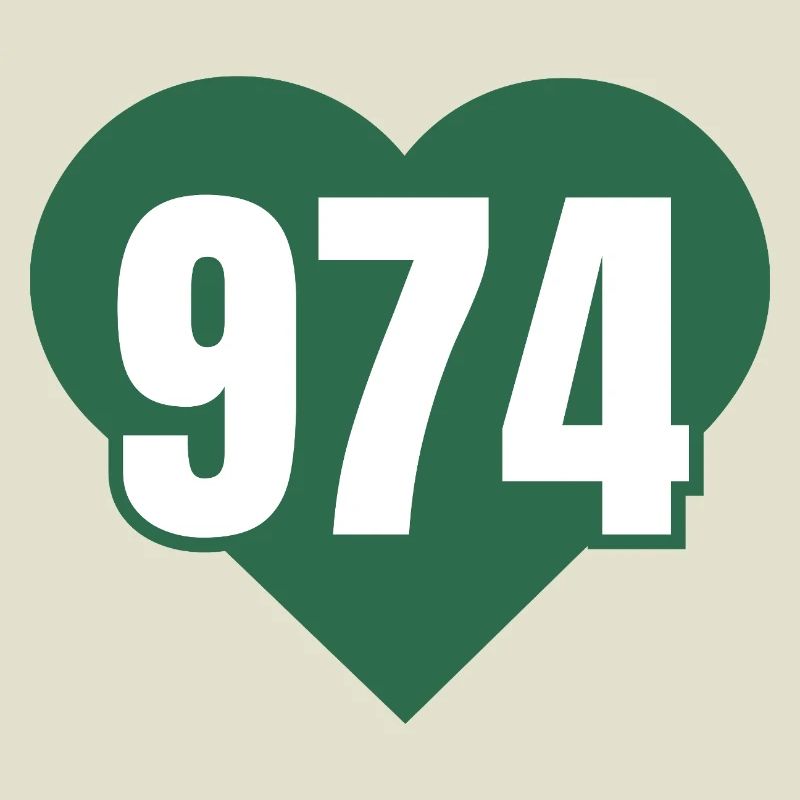 Coeur 974 Code Vert