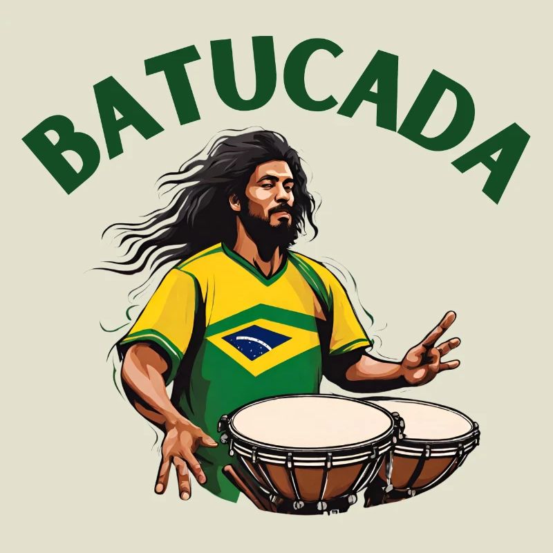 Batucada, joueur de batucada, percussion