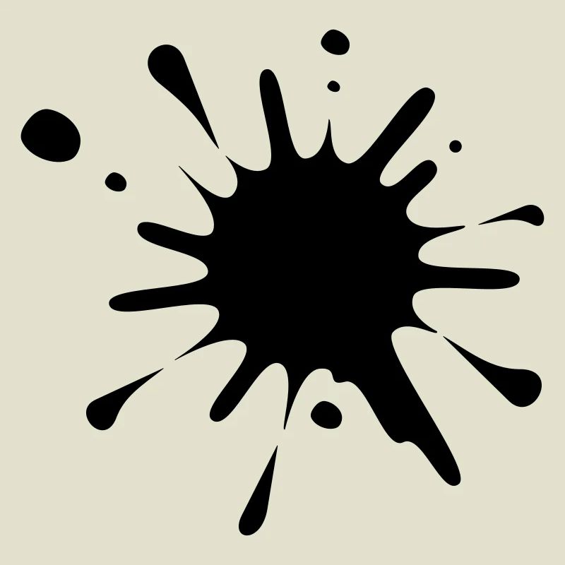 Farbspritzer-Bild*