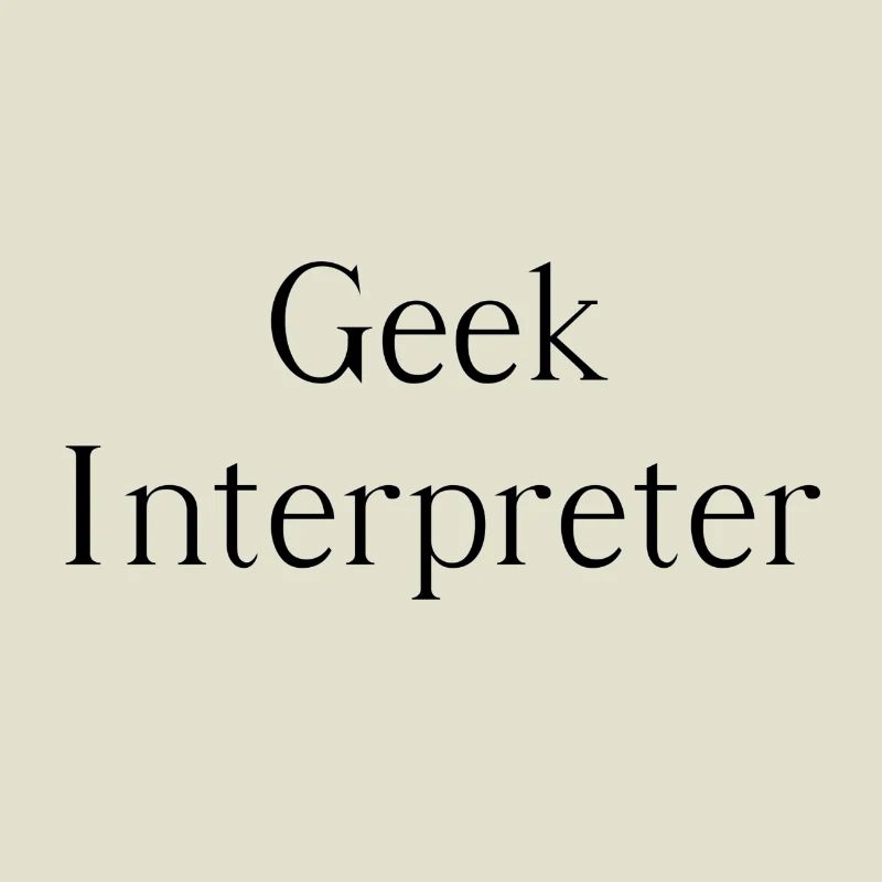 Interprète geek