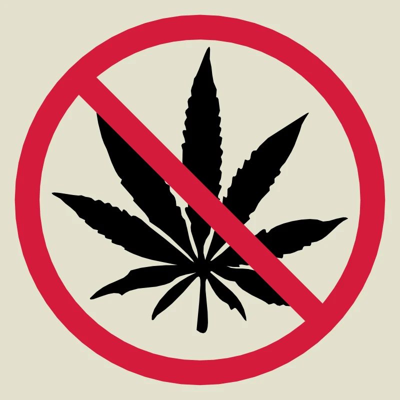 Weed Prohibited Sign