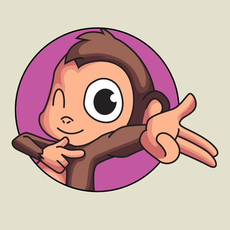 Singe effronté