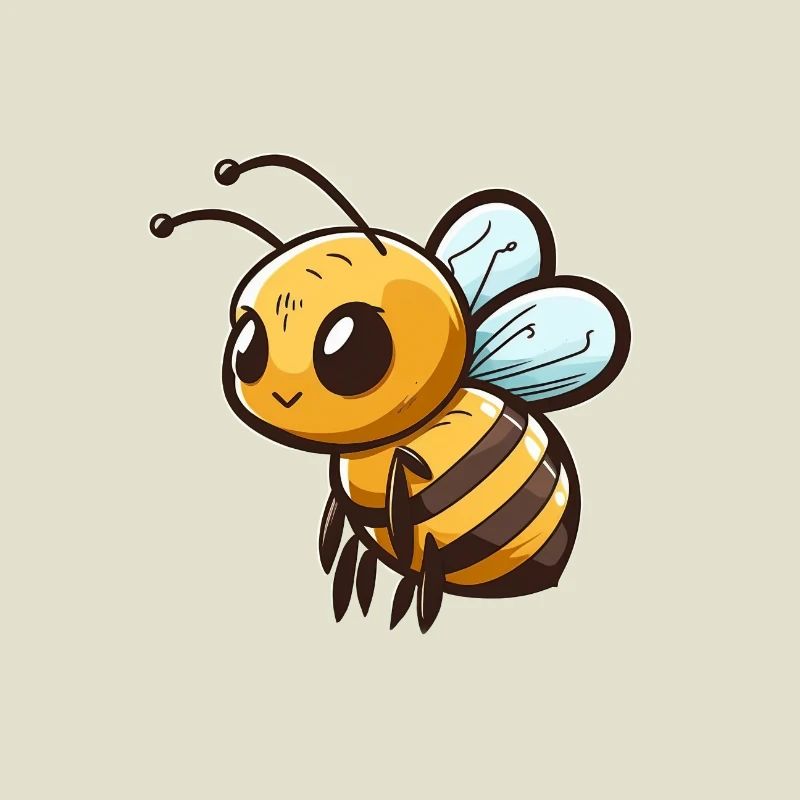 Cute Comic Bee