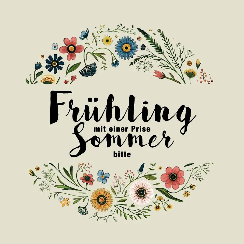 Frühling mit einer Prise Sommer, bitte!