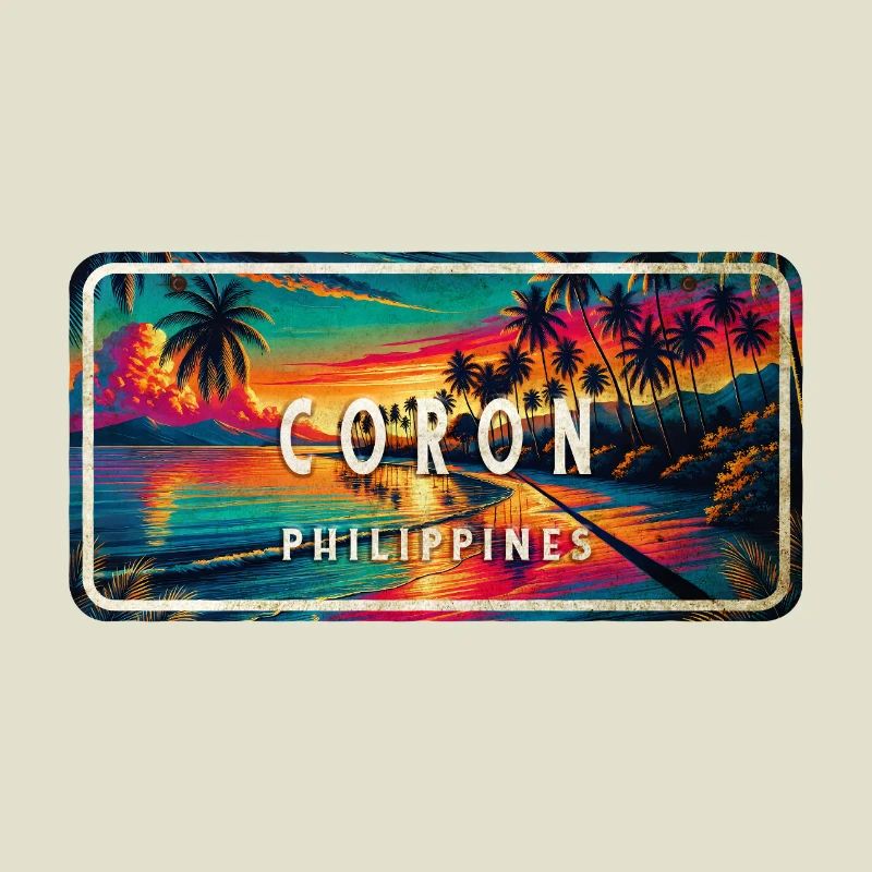 Coron – Tropical Retro Shield