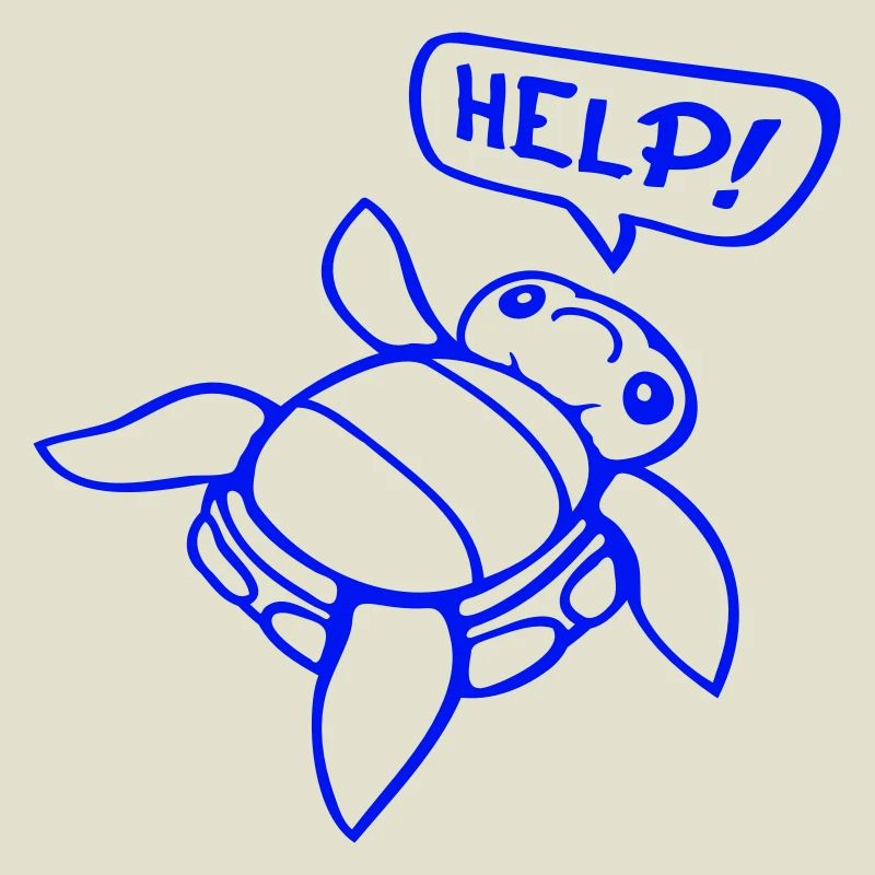 Turtle Back Tilted Over Helpless Side Help