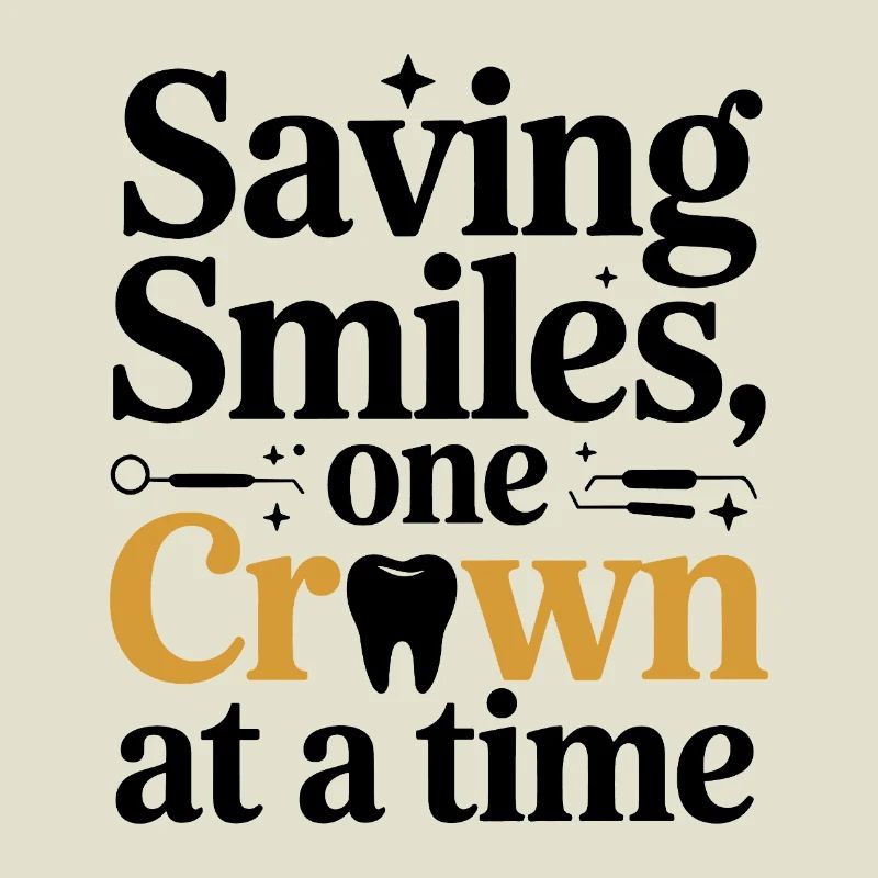 Dental Lab Technician Crown Maker Design 