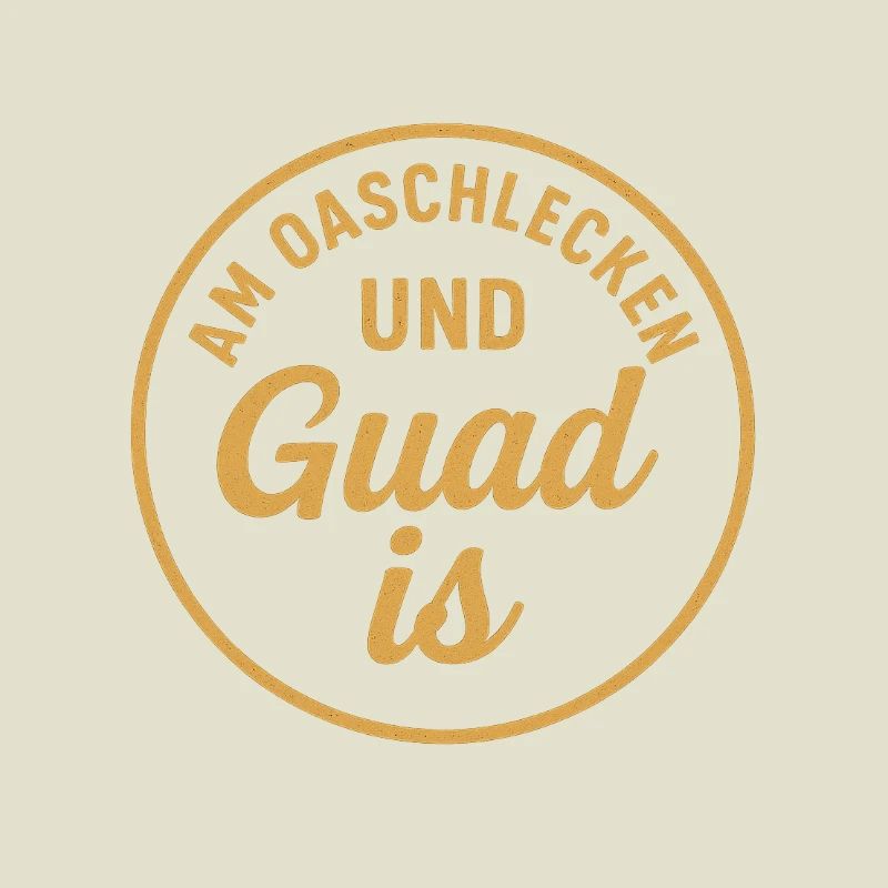 Guud is Dialect Round Badge