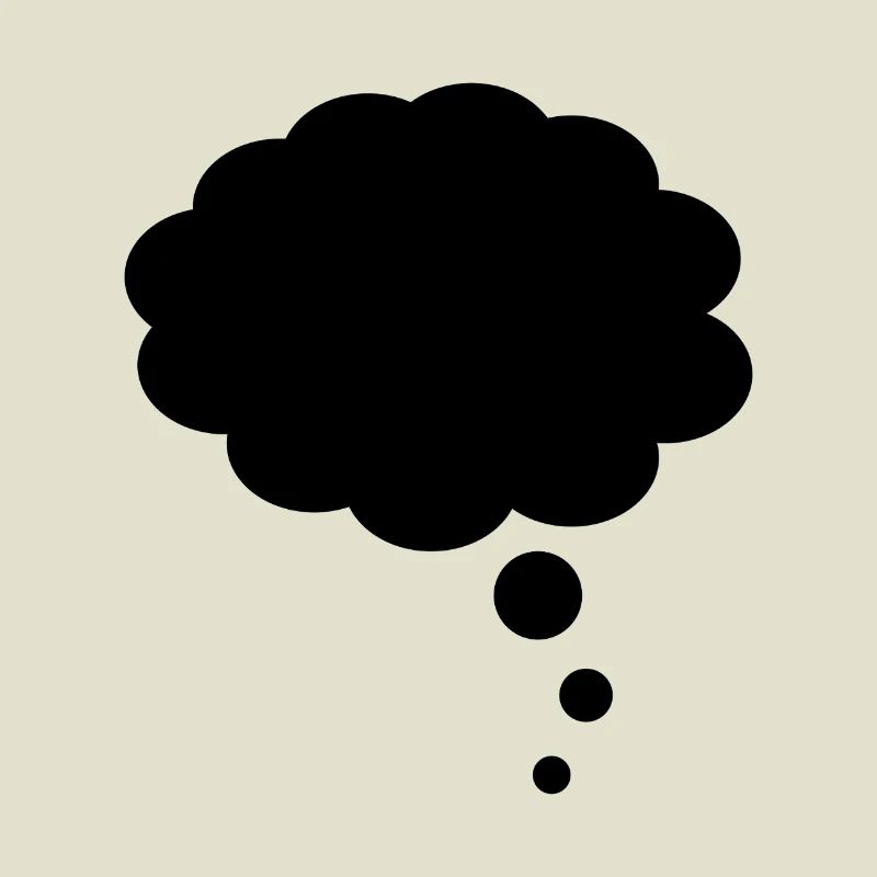 Thought bubble
