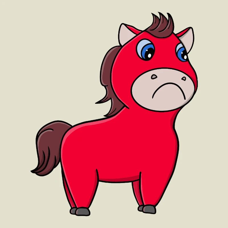 Heulendes Pferd