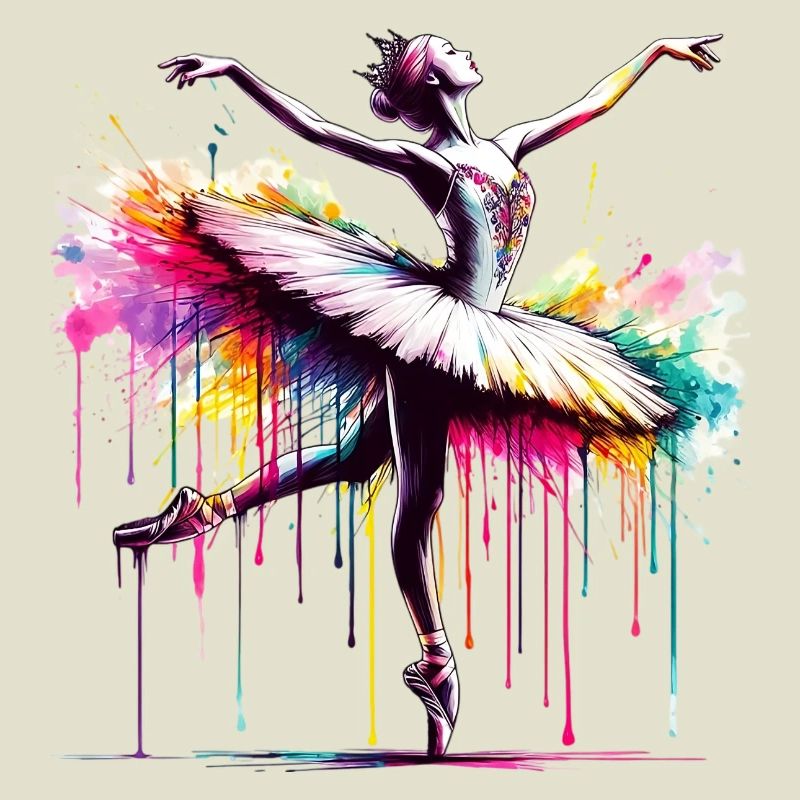 Danseuse de ballet avec tutu