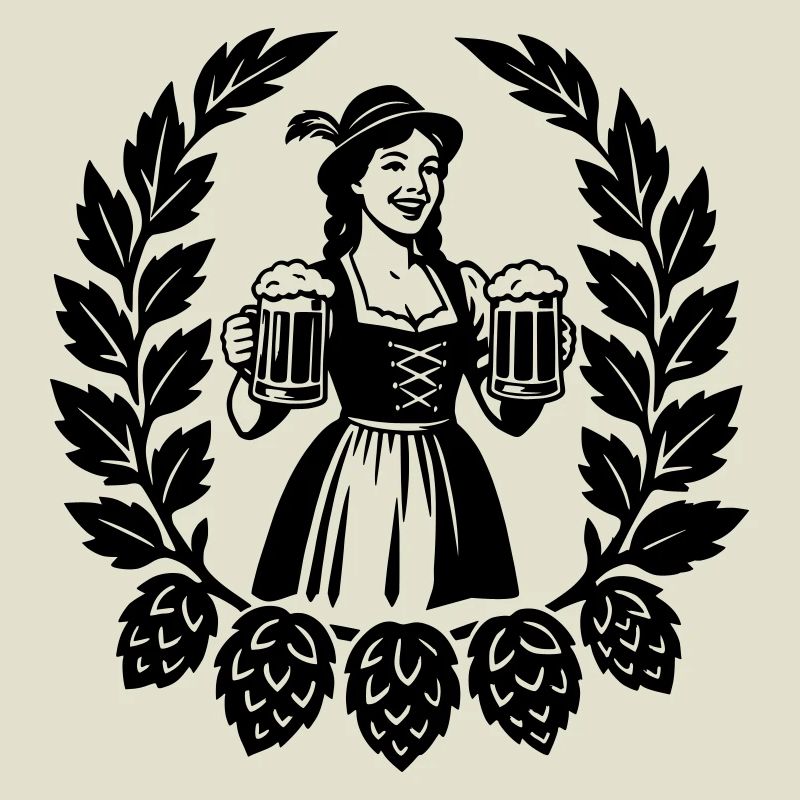 Bier Mädchen