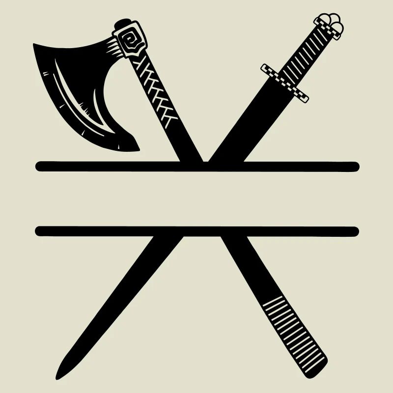 Viking axe sword