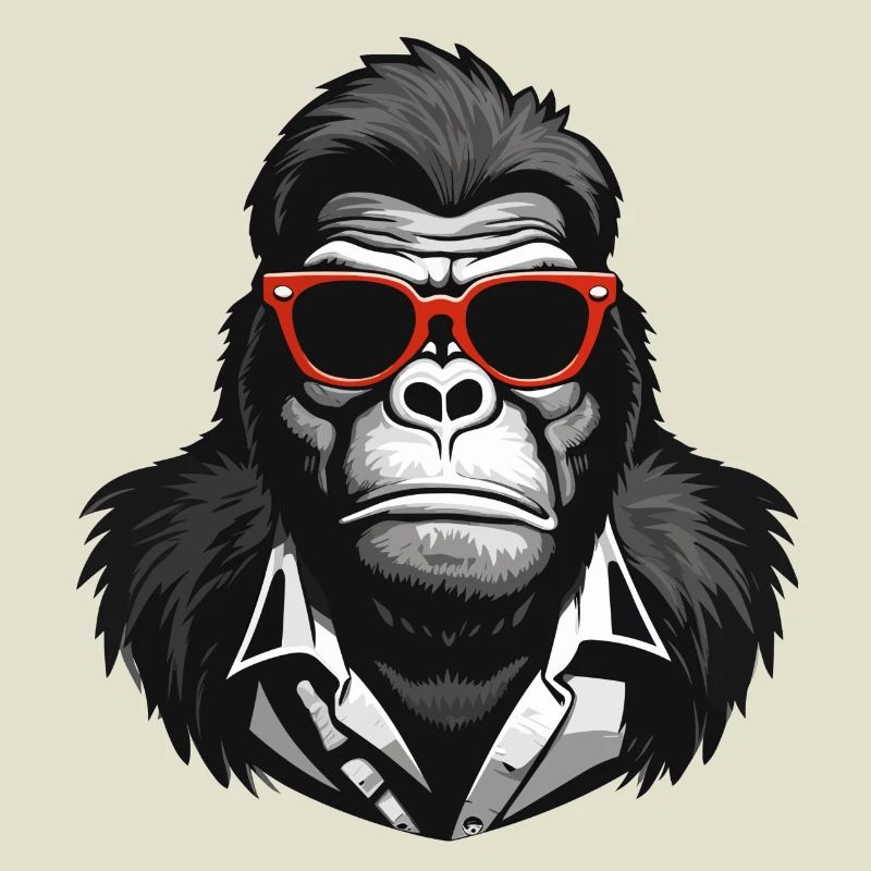 Gorilla, Affe, Primat