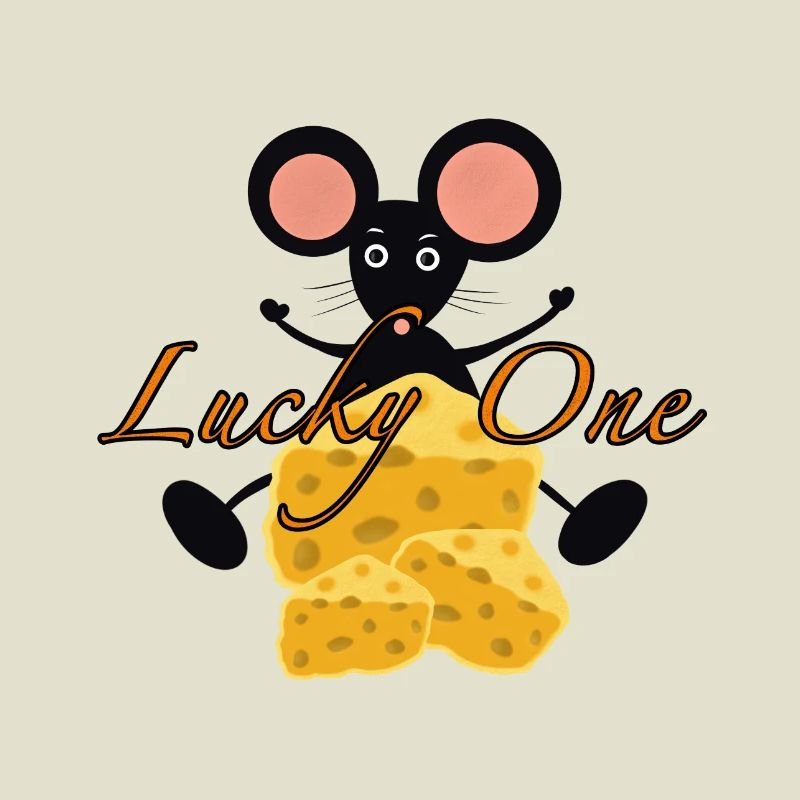 Whimsical Mouse with Cheesy Quirk