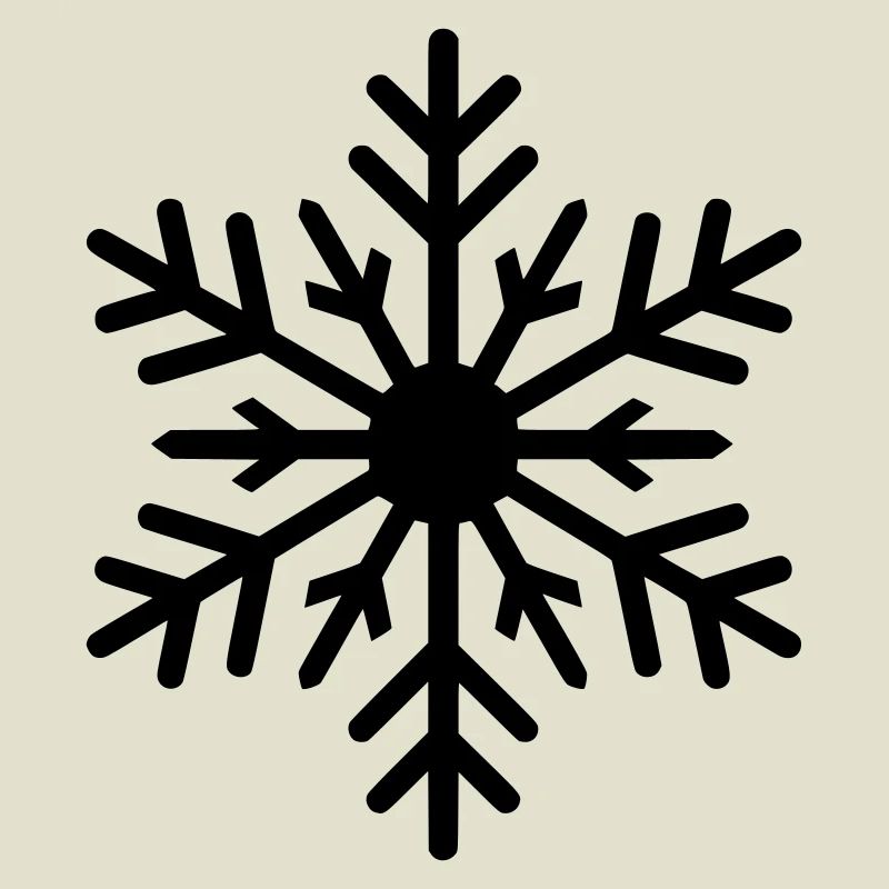 Flocon de neige, cristal de glace, couleur variable