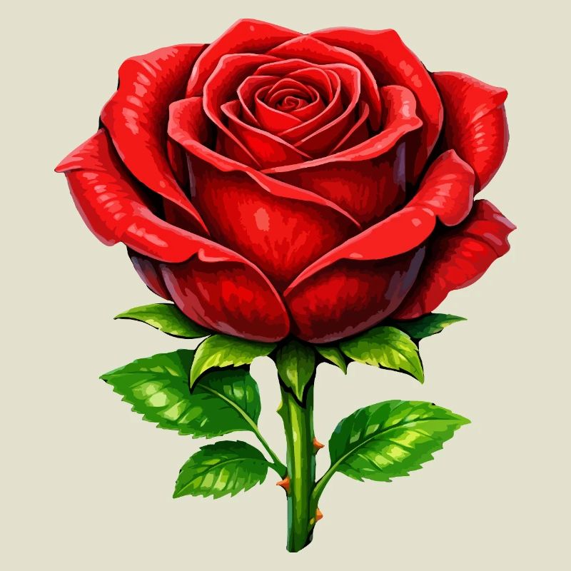 Red Rose Elegance