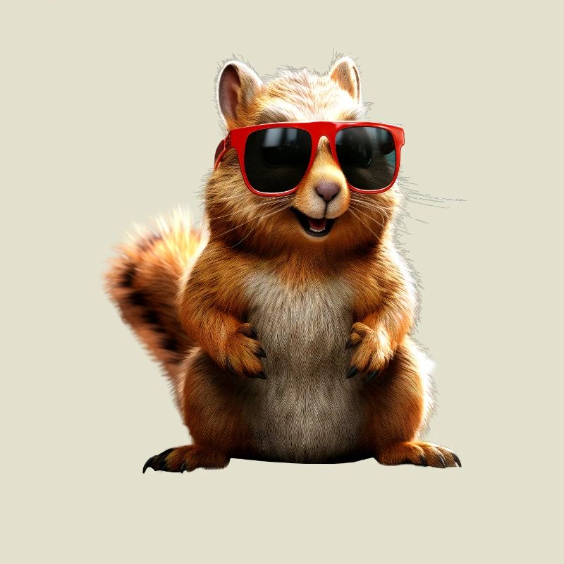 Eichhörnchen Sonnenbrille Ich Liebe Eichhörnchen