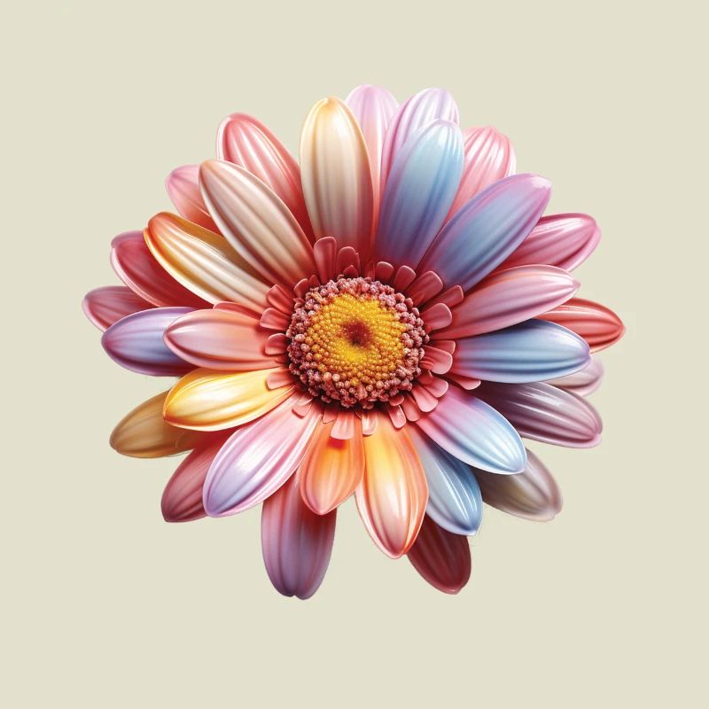 Regenbogen Gänseblümchen – Bunte Flowerpower