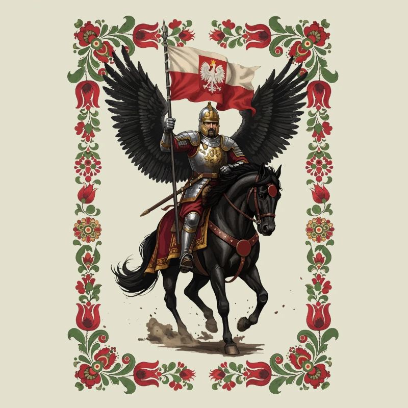 Polnische Husaren-Volkskriegerkunst