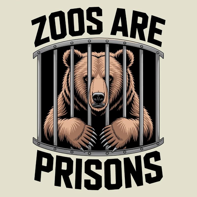 Bär hinter Gittern Motiv