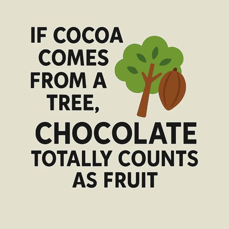 Le chocolat compte comme un fruit – drôle de dicton du cacao
