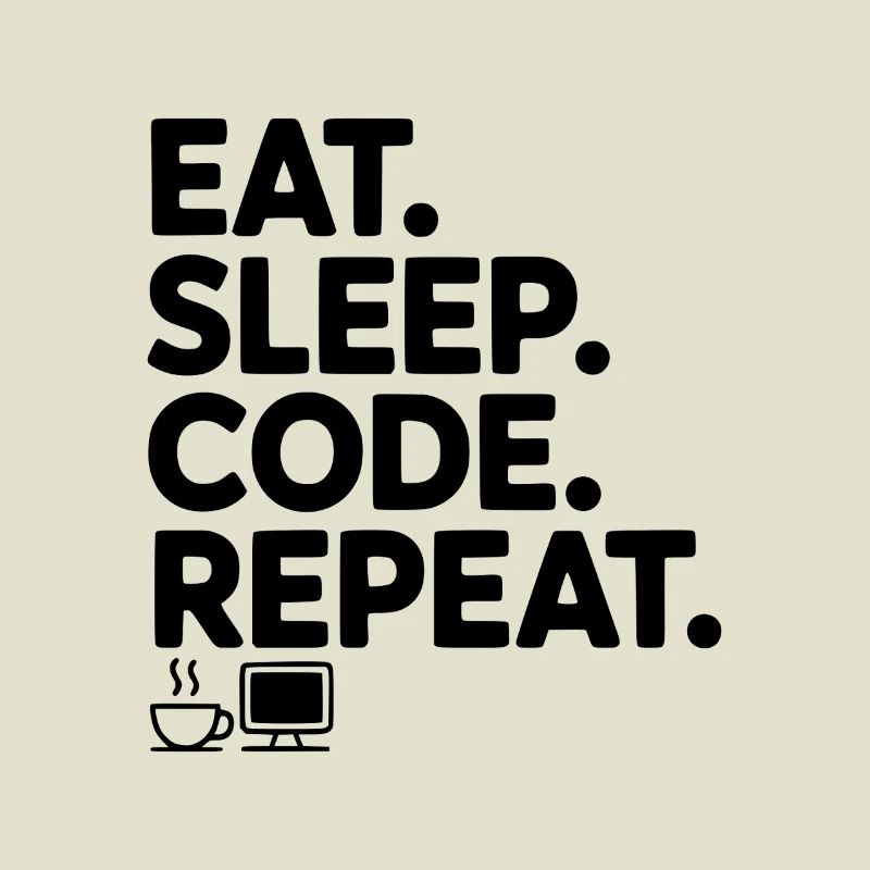 Eat. Sleep. Code. Repeat.