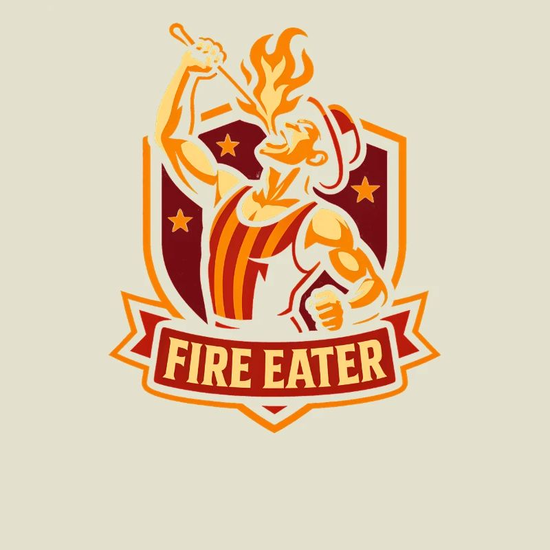 Circus Fire Eater Funny Children's Circus