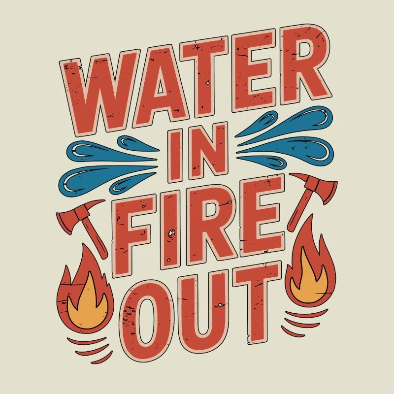 Fire Engineer Water In Fire Out Pump Operator