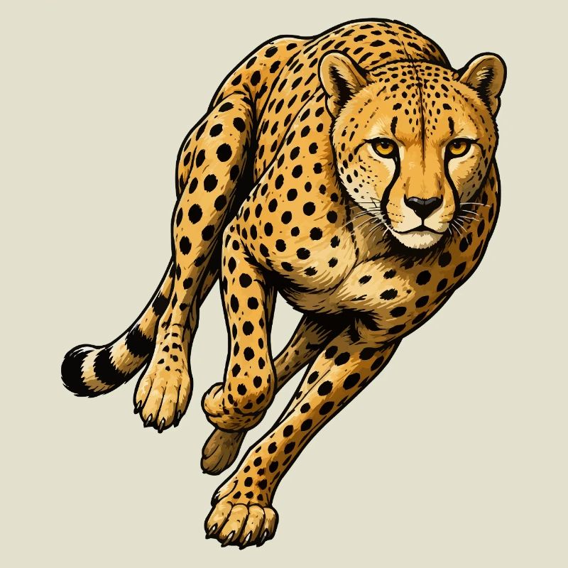 Leopard Print Wild Pattern