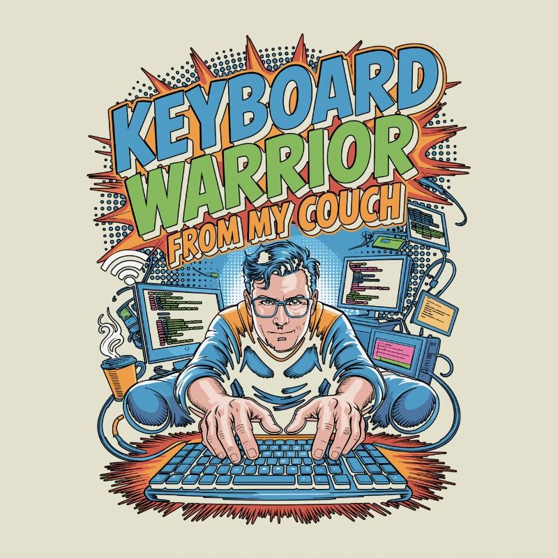 Remote Developer Keyboard Warrior Remote Coder
