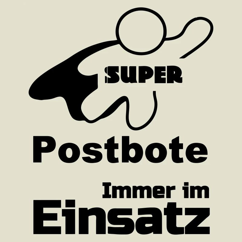 Super Postbote Geschenk