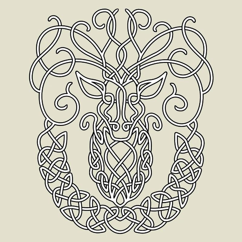 Cerf celtique