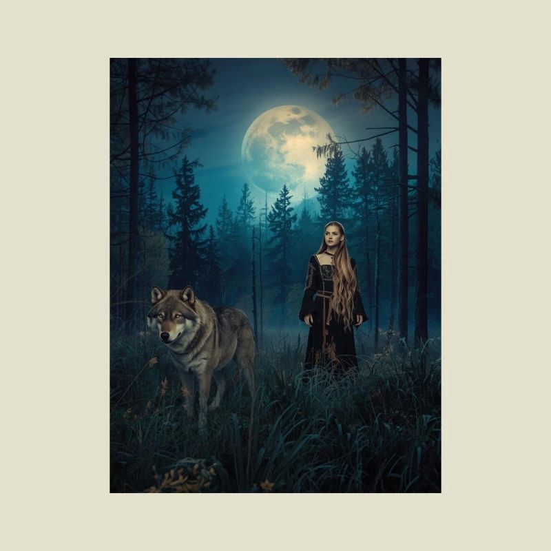 Moonlight Forest Guardian