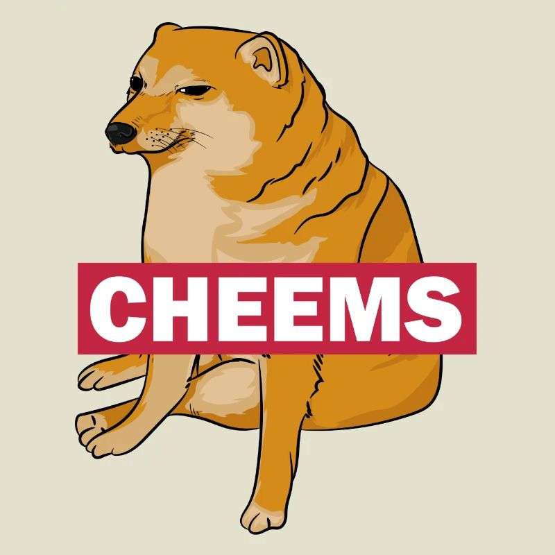 Meme dog Cheems