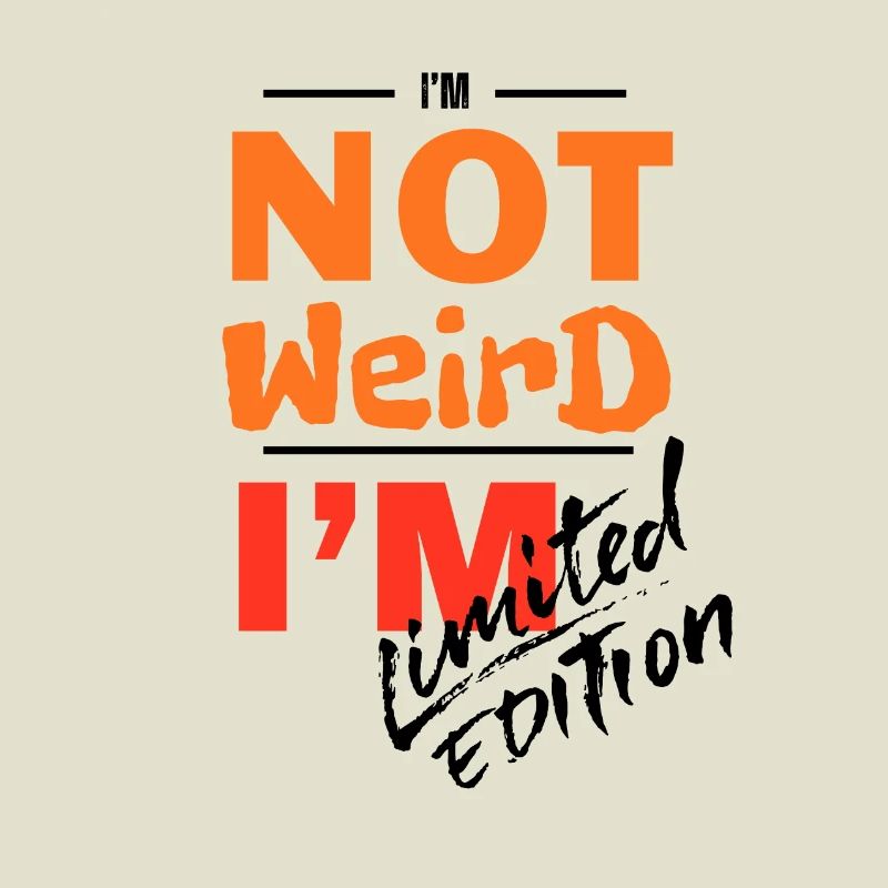 Not Weird, I'm Bold Gradient