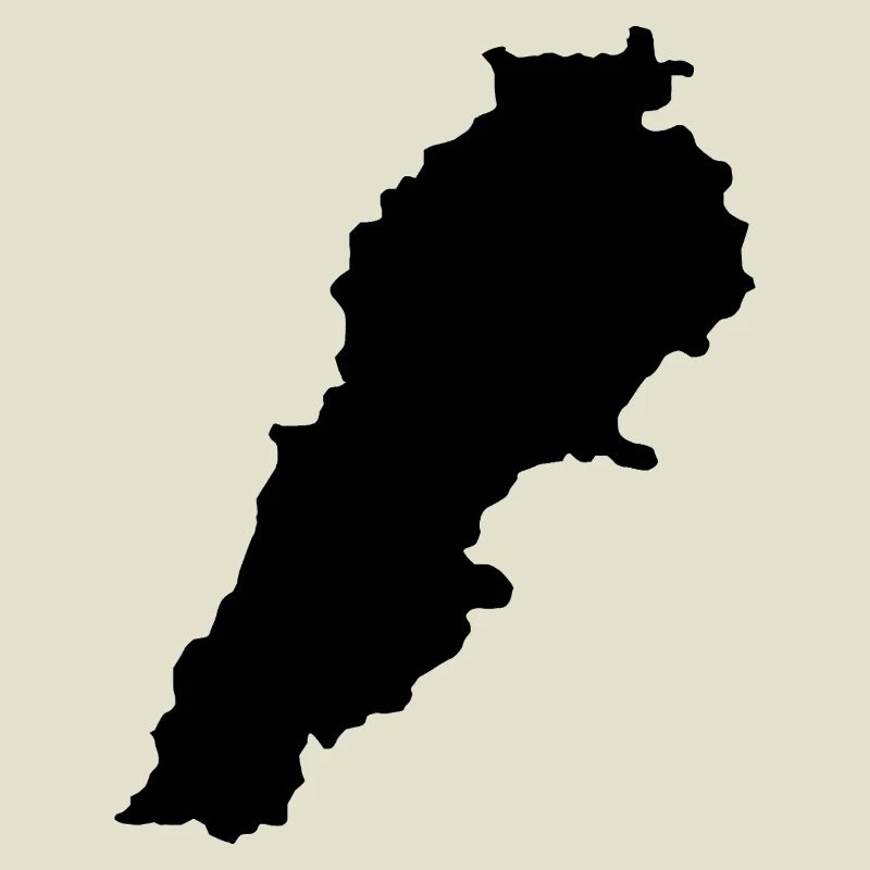 Carte du Liban