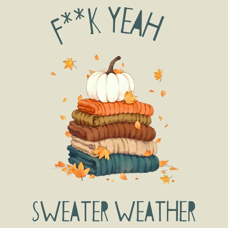Pile de pulls automnaux