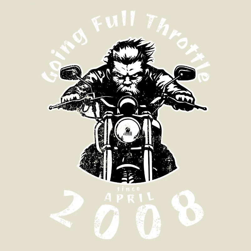 18. Geburtstag Going Full Throttle Since 04/2008