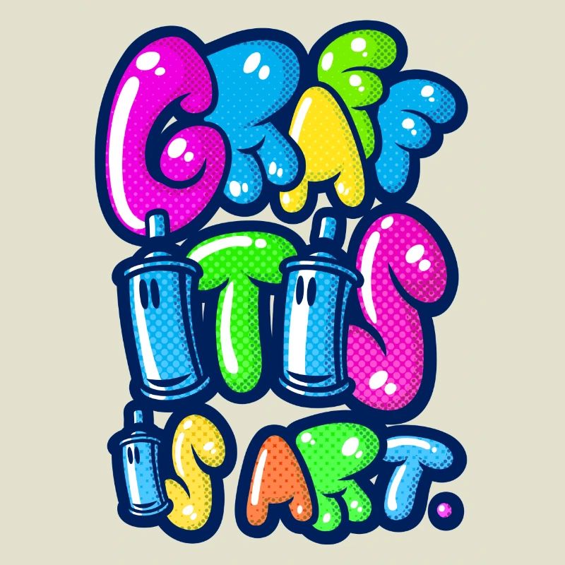 Graffitis Kunst multi