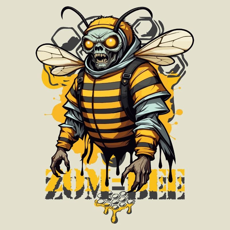 Cool zombie bee