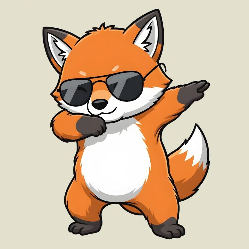 Dabbing Fuchs