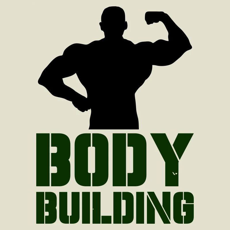 Powerful Bodybuilding Typography