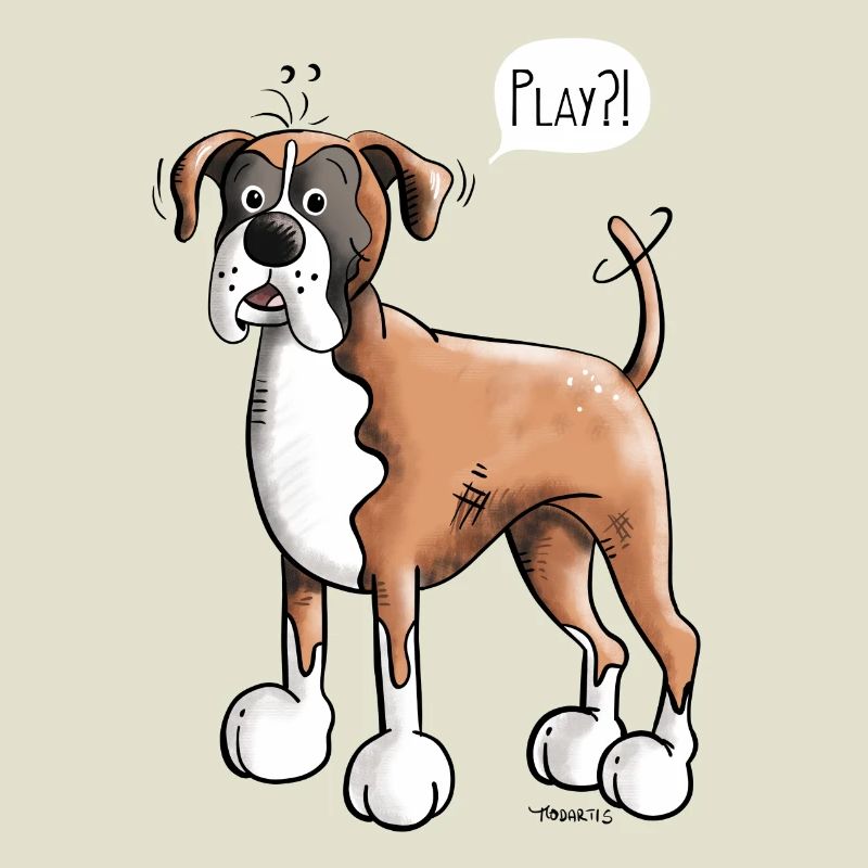 Deutscher Boxer Play