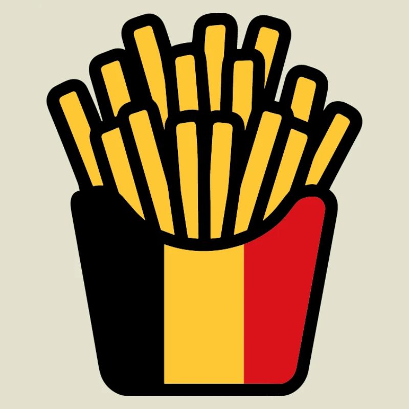 Frites Flag Pop Art