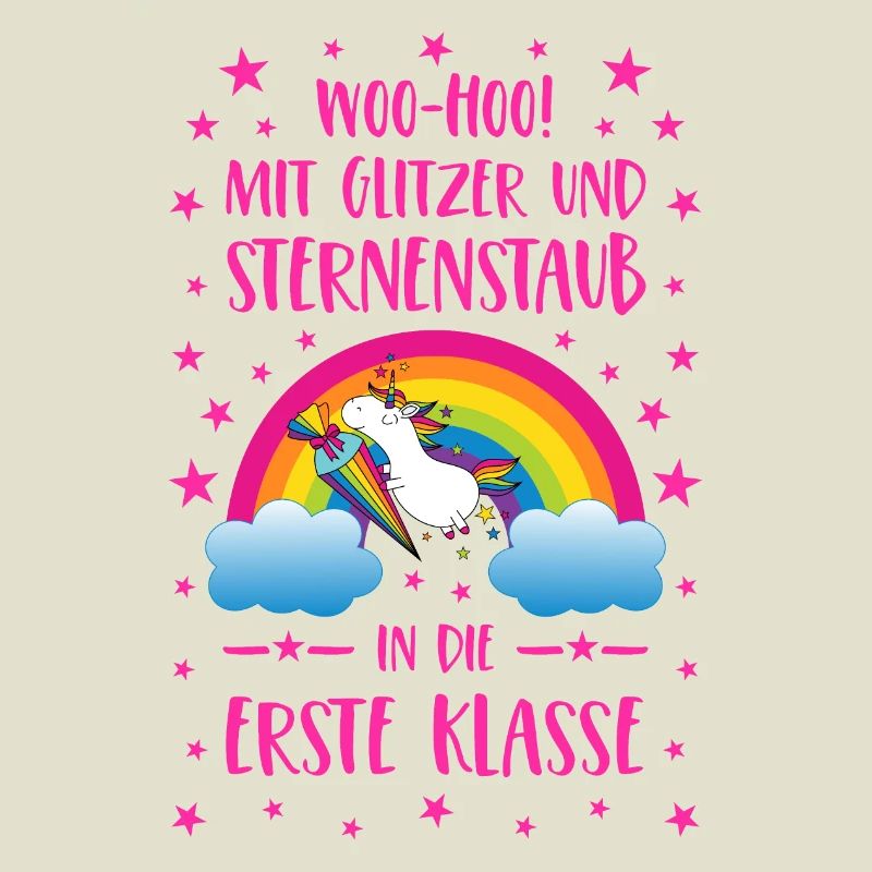 Unicorn Glitter and Stardust First Class Pink