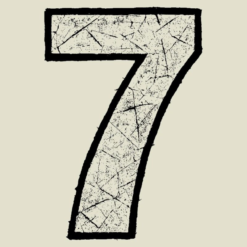 Cracked Seven Digit Pattern