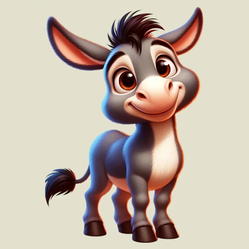 Donkey donkey pacifier mule