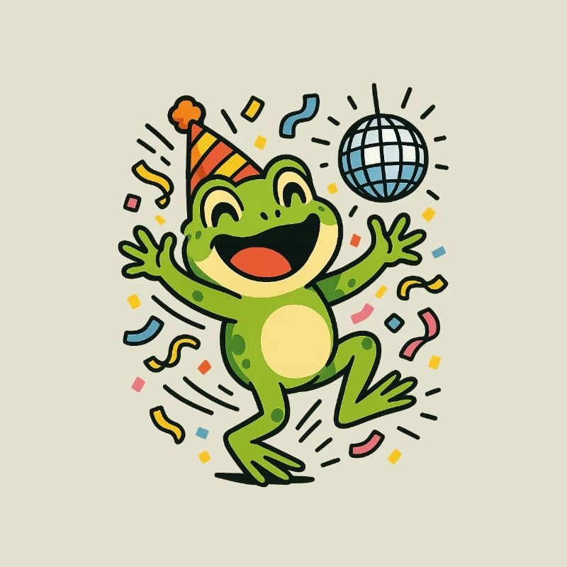 Party-Frosch